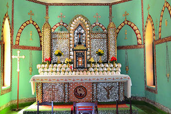 Beagle Bay Church Pearl Shell Altar